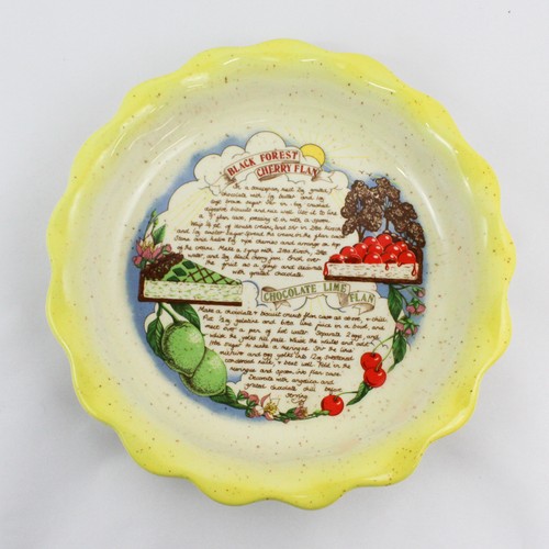 Gibson stoneware fluted recipe - stoneware,