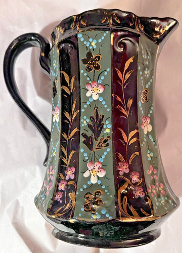 Enameled antique black - enameled,